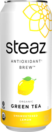 Steaz - Unsweetened Lemon Green Tea
