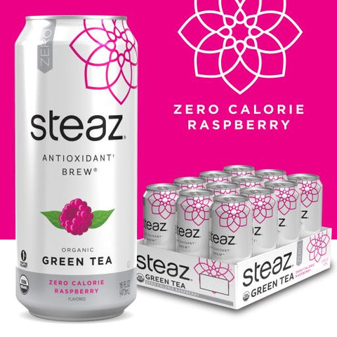 Zero Calorie Raspberry – Steaz