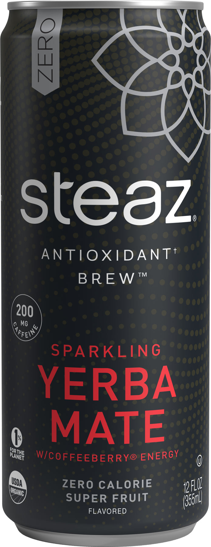 Steaz Antioxidant Brew Unsweetened Yerba Mate